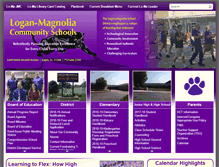 Tablet Screenshot of lomaschools.org